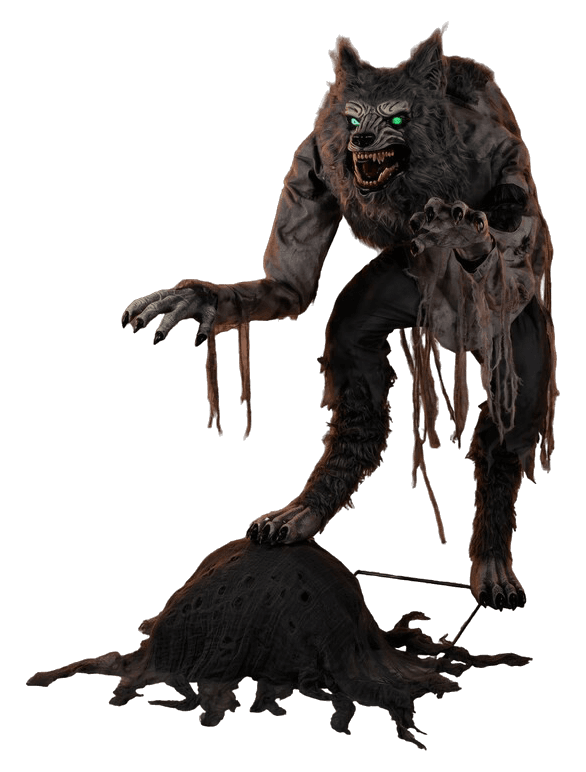 Bloodthirsty Werewolf Professionele Halloween Animatronic