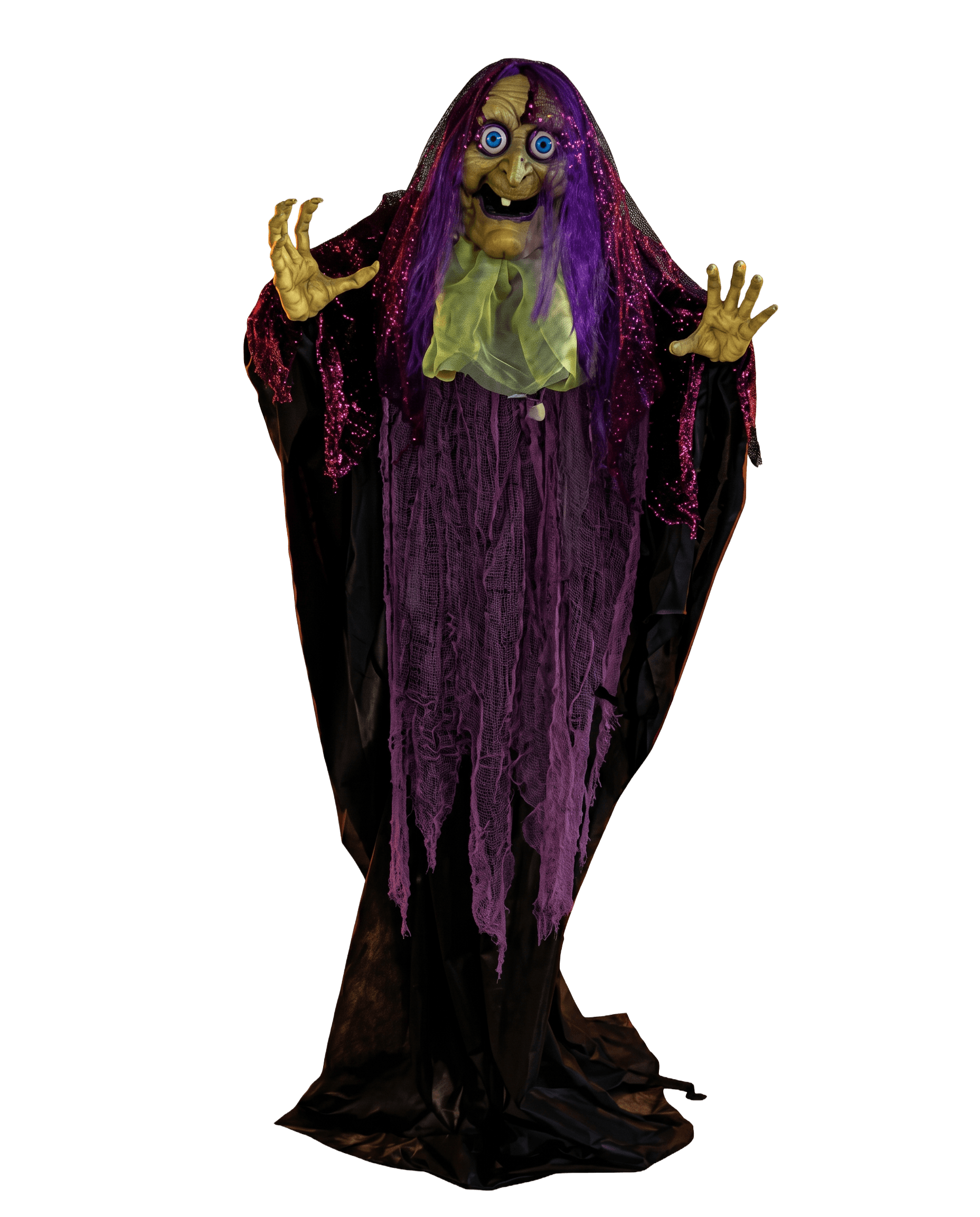 Halloween pop Spinning head witch