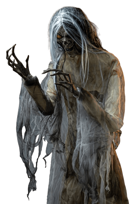 Screeming Angel of the dark animatronic